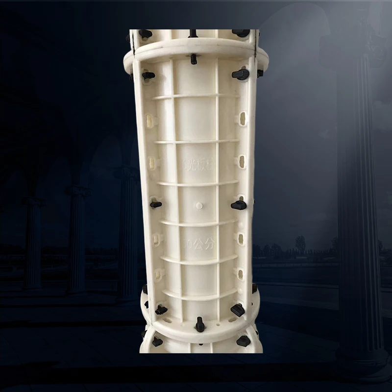 Mouldings Round Column for Wedding Ceremony Decoration, Reusable Mould, Pedestal Flower Seat, Gypsum Concrete Mold, 25cm, 9.84in