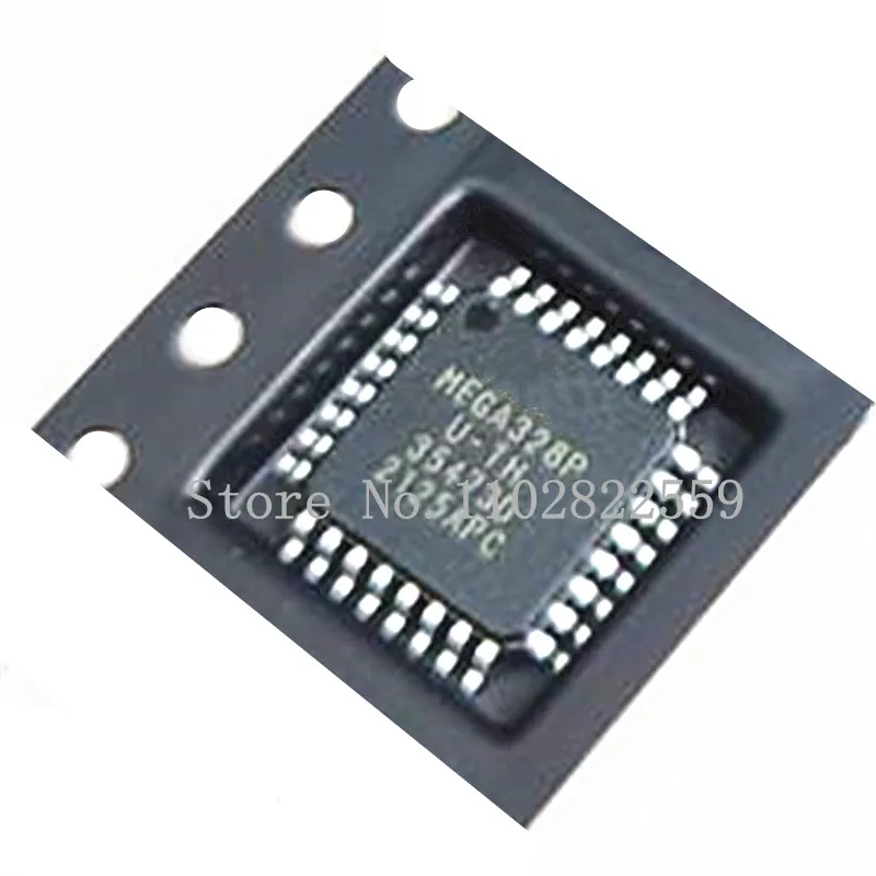 1-10PCS ATMEGA328P-AU QFP32 ATMEGA328-AU ATMEGA328PU-KR ATMEGA328P MEGA328P TQFP SMD IC novo eulerovo císlo originální