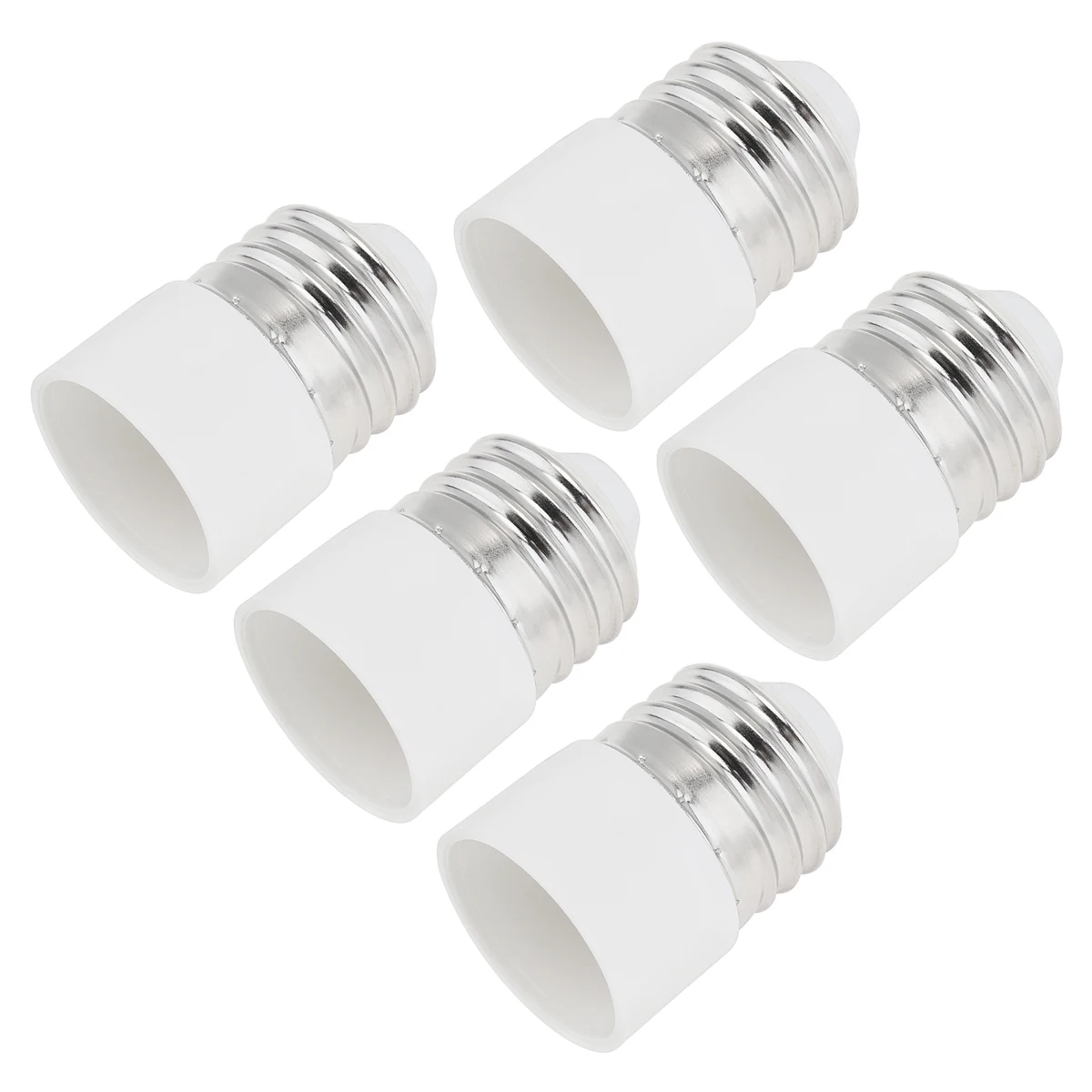 5pcs E26 to E14 Socket Adapter Bulb Socket Converter Adapter Bulb Converter LED Lamp Holder Adapters 20 pcs fluorescent tube light socket holder lamp holders lamps bracket abs bulb converter