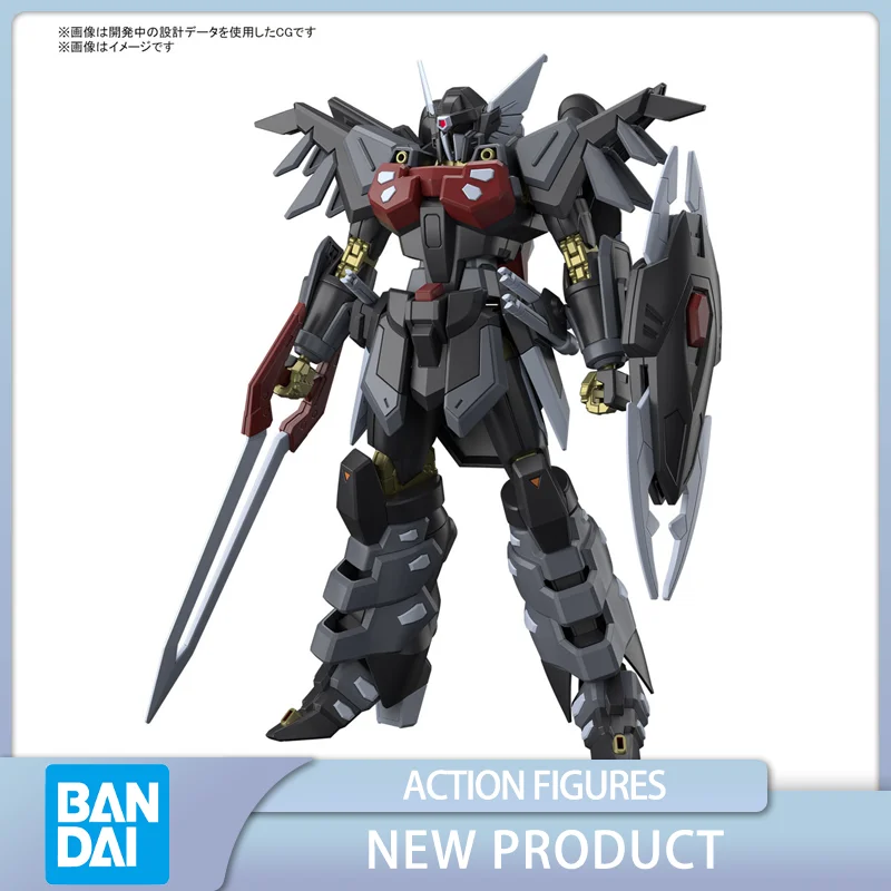 Bandai Hg 1/144 Gundam Seed Freedom Black Knight Squad Shi-Ve.A Figura In Stock