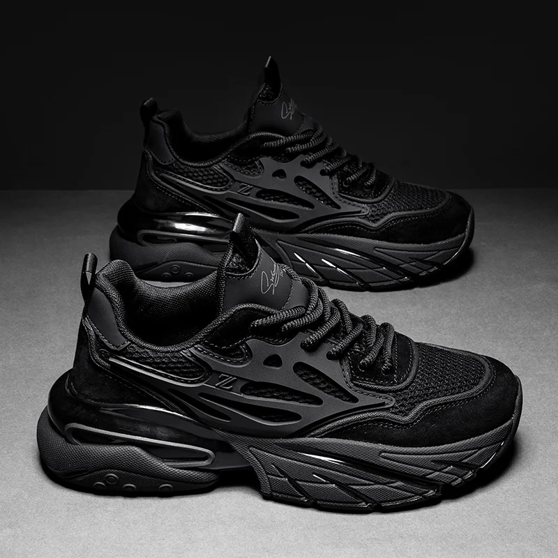 Sneakers Sneaker Shoe Bass Man Tennis Sport Fabric Running Cheap Black