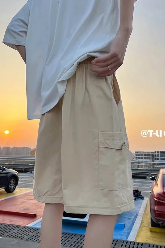 Summer Men's Cargo Shorts Bermuda Cotton High Quality Hot Sale Army Military Multi-pocket Casual Male Outdoor Loose Short Pants
