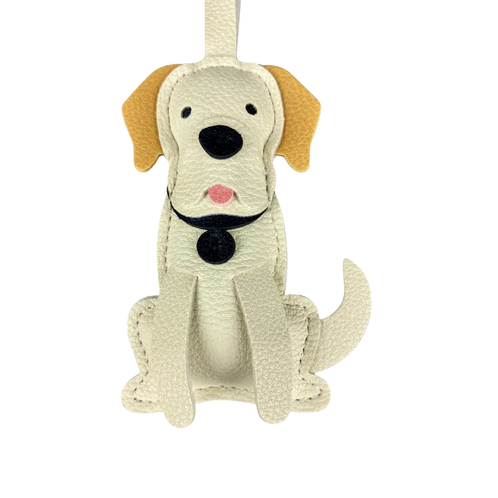 Portable Pup Squad! Leather Dog Bag Charms with Rings and Cords | Daily Joy Accessory