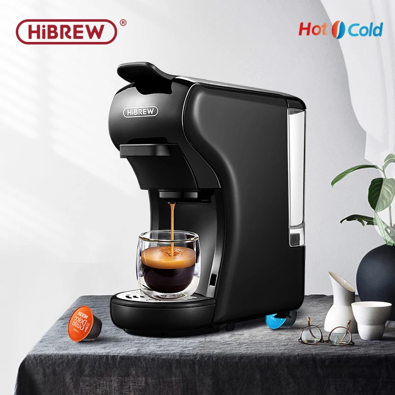 Coffee Machine 19 Bar 4in1 Hot & Cold Multiple Capsule Espresso Maker