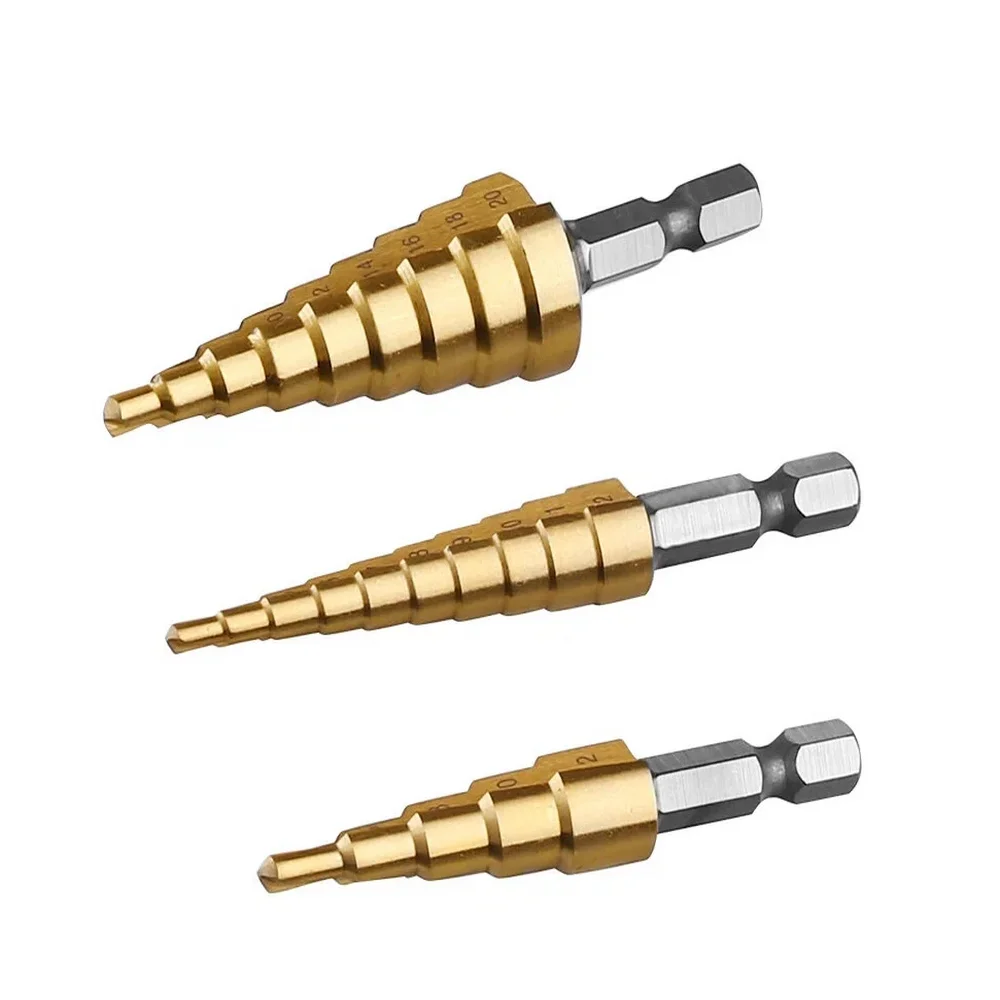 Купить Набор Ступенчатых Сверл По Металлу