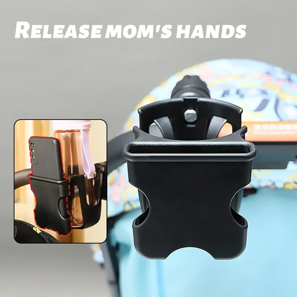 Baby Stroller Accessories Coffee Holder Cups Mobile Holder