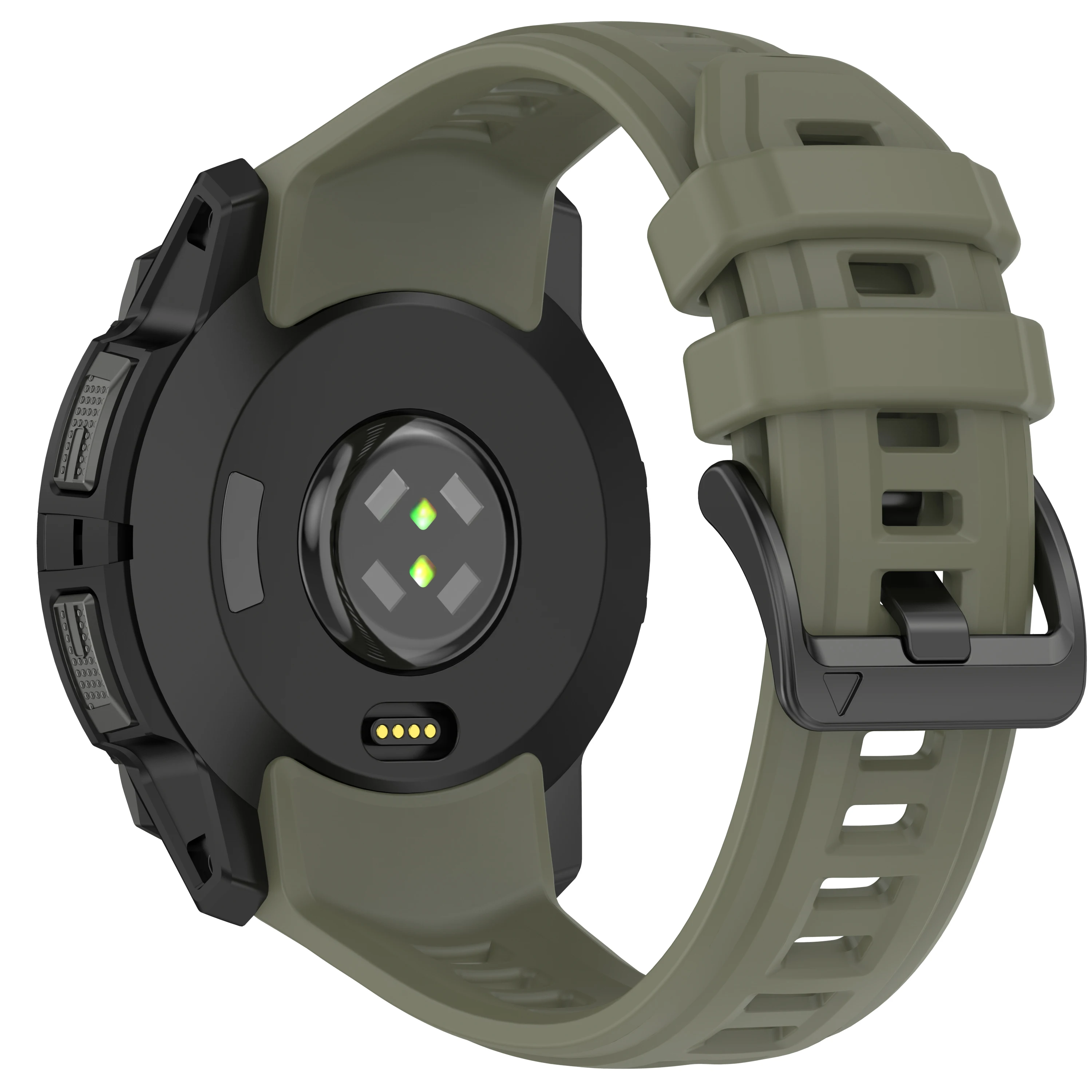 Premium Sports Silicone Watch Strap - Soft, Durable Replacement Band