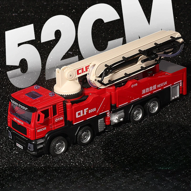 لعبة شاحنة رش للأطفال، مصنوعة من المعدن المصبوب، م...