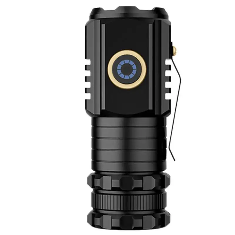 

Фонарики высокой яркости, перезаряжаемый карманный мини-фонарик с зажимом, мощные ручные фонарики, яркий карманный мини-фонарик