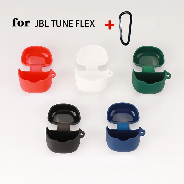 Funda protectora de silicona para auriculares inalámbricos JBL Tune 230NC  TWS, a prueba de golpes, anticaída, con gancho - AliExpress