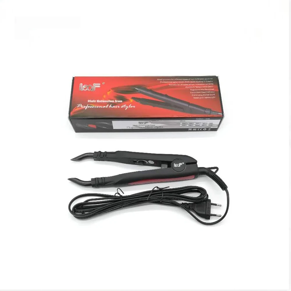 Hair Tongs Adjustable Extension Tongs 1Pcs Fusion Iron Hair Connectors Keratin Bonding Keratin Welding Machine salonTool