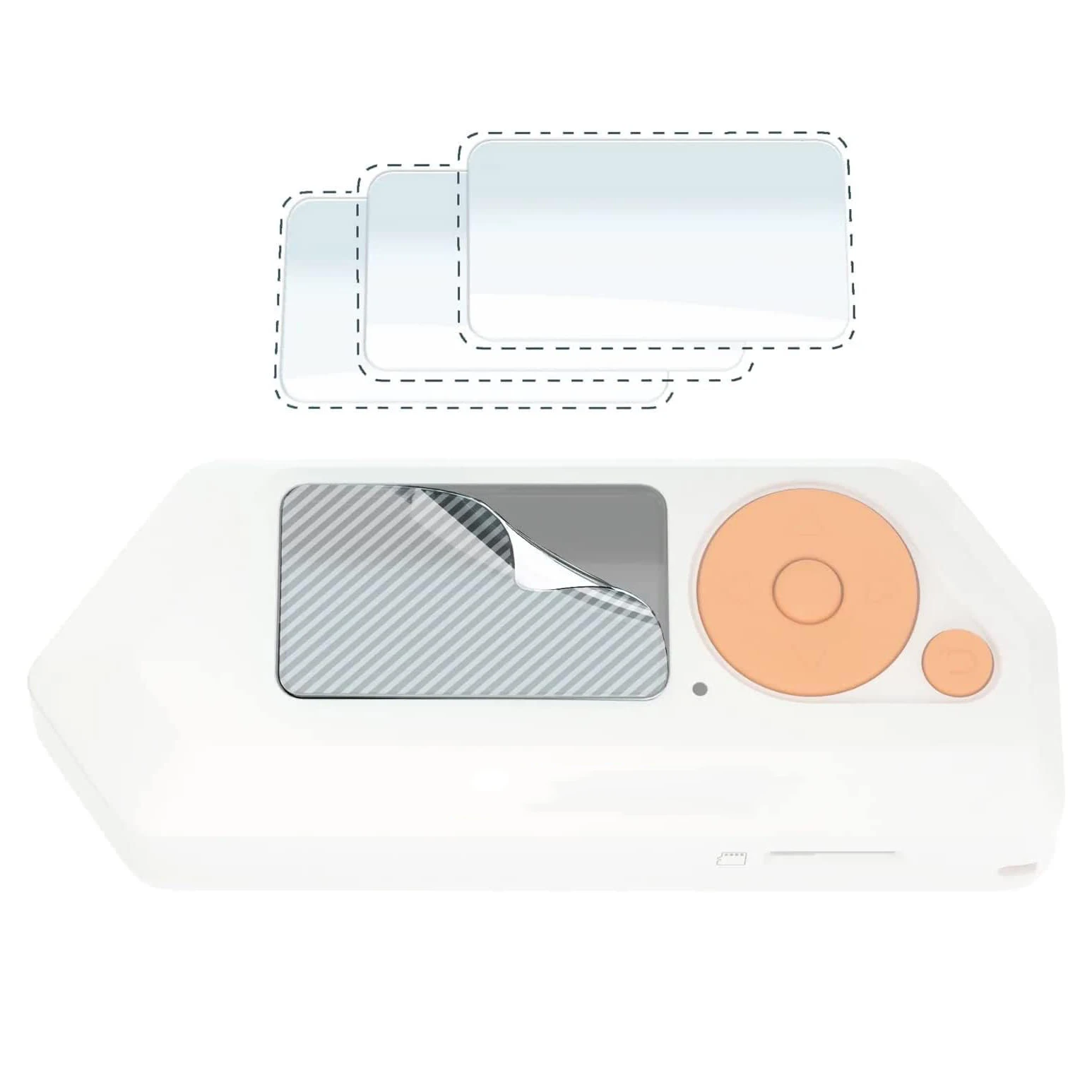 

​Suitable for Flipper Zero Game Console Protective Film 3-Pack