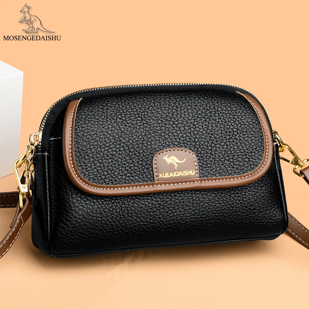 

Роскошная дизайнерская дамская сумка на плечо из высококачественной искусственной кожи, модная маленькая новая женская сумка, однотонная женская сумка через плечо