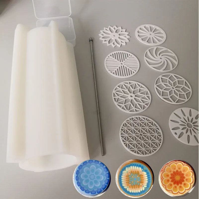 65cmdiameterroundtubesiliconecolumnsoapmoldwitheightacrylic