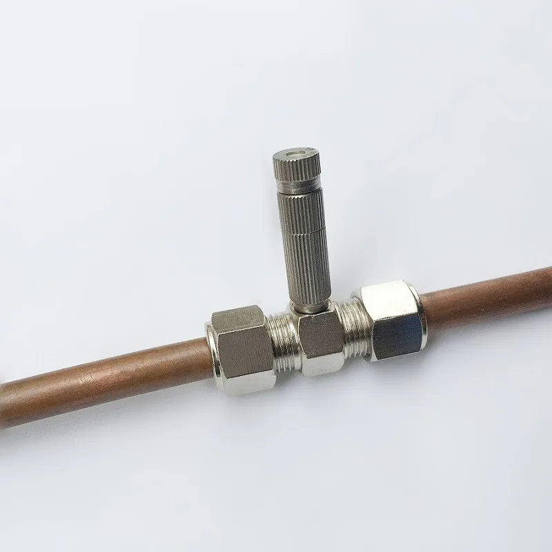 High Pressure 3/8" 9.52mm Quick Connector Tee Elbow Straight Joint Nozzles Seat Misting System Fittings 2