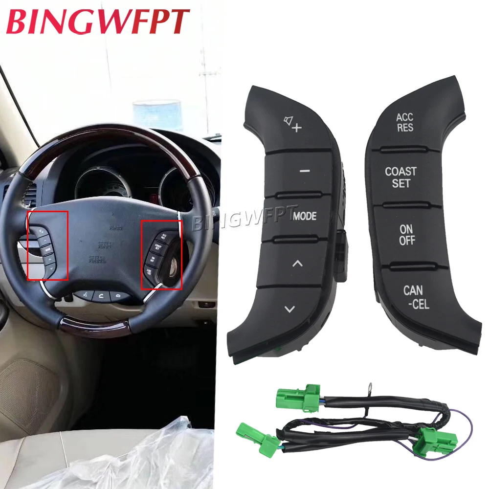 Steering Wheel Switch Audio Radio Control Button 84250-PJL For Mitsubishi Pajero