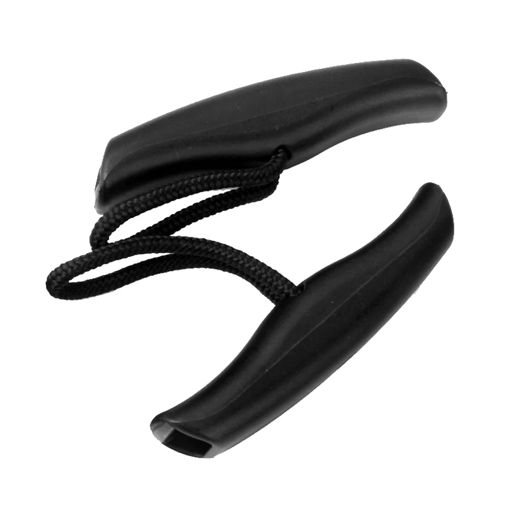 2 Pcs Nylon Universal Kayak Pull Handle Replacement Parts Durable Carrying Handle Front Rear with Cord for Canoe Boat Kayaking
