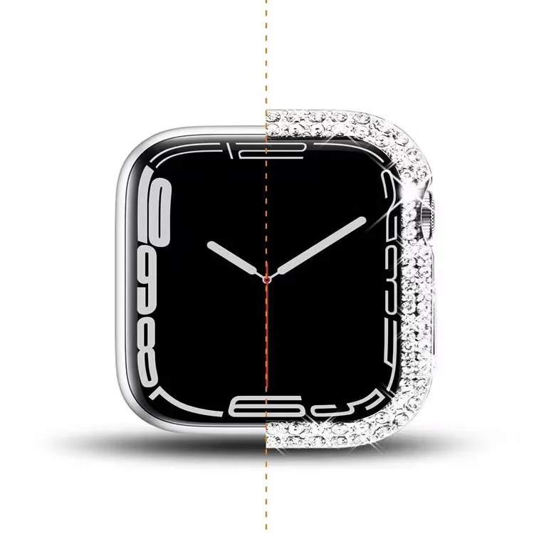 Radiant Diamond Tempered Glass Protective Case