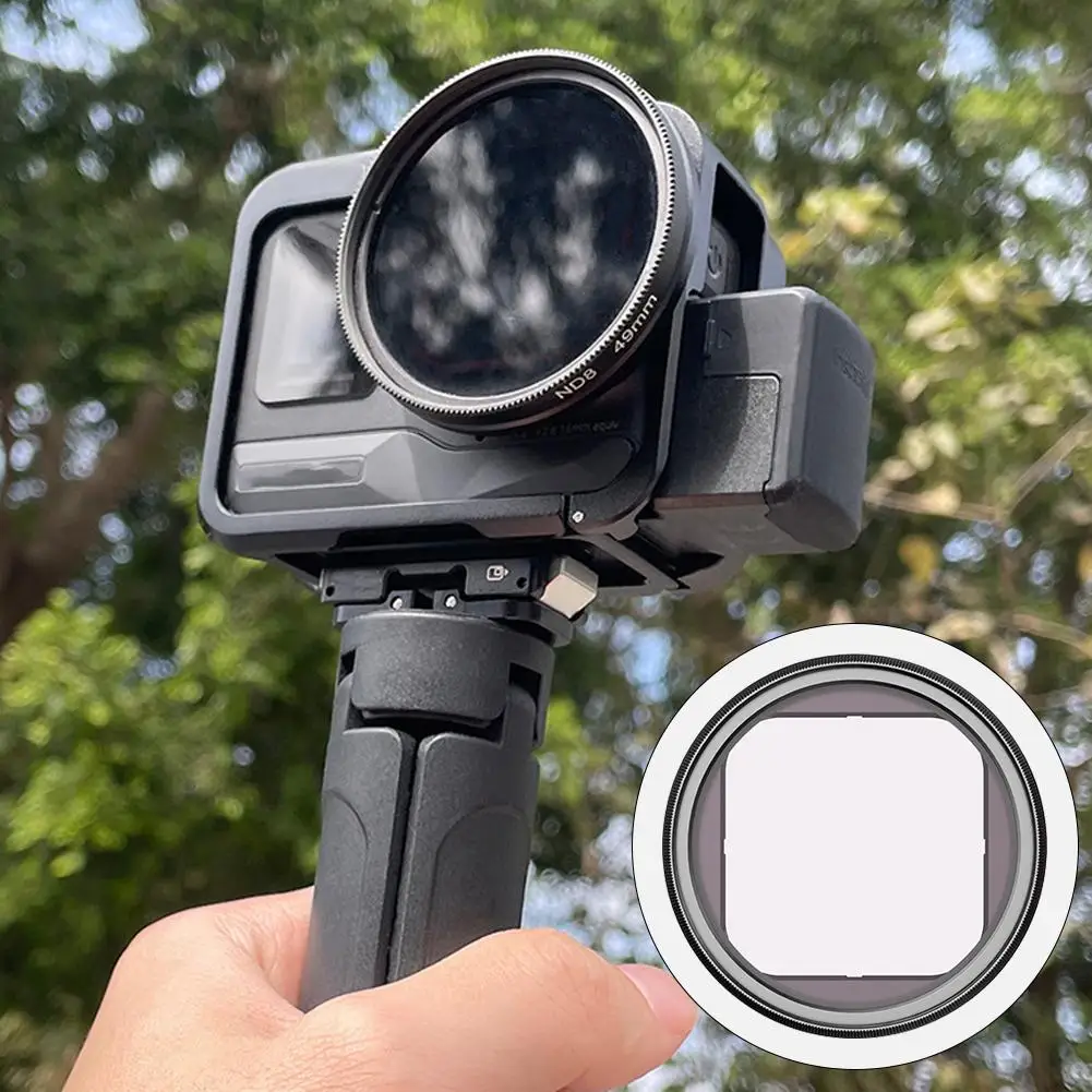 

Для Insta360 Ace Pro держатель фильтра для ACE универсальная защитная рамка держатель фильтра металлическая рамка J5X8