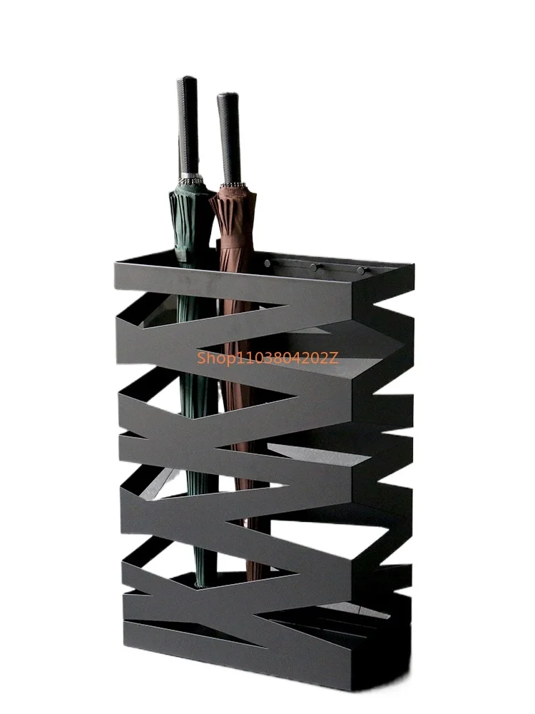 

Hotel Lobby Office Umbrella Stand Creative Commercial Umbrella Storage Rack Rack Umbrella Bucket