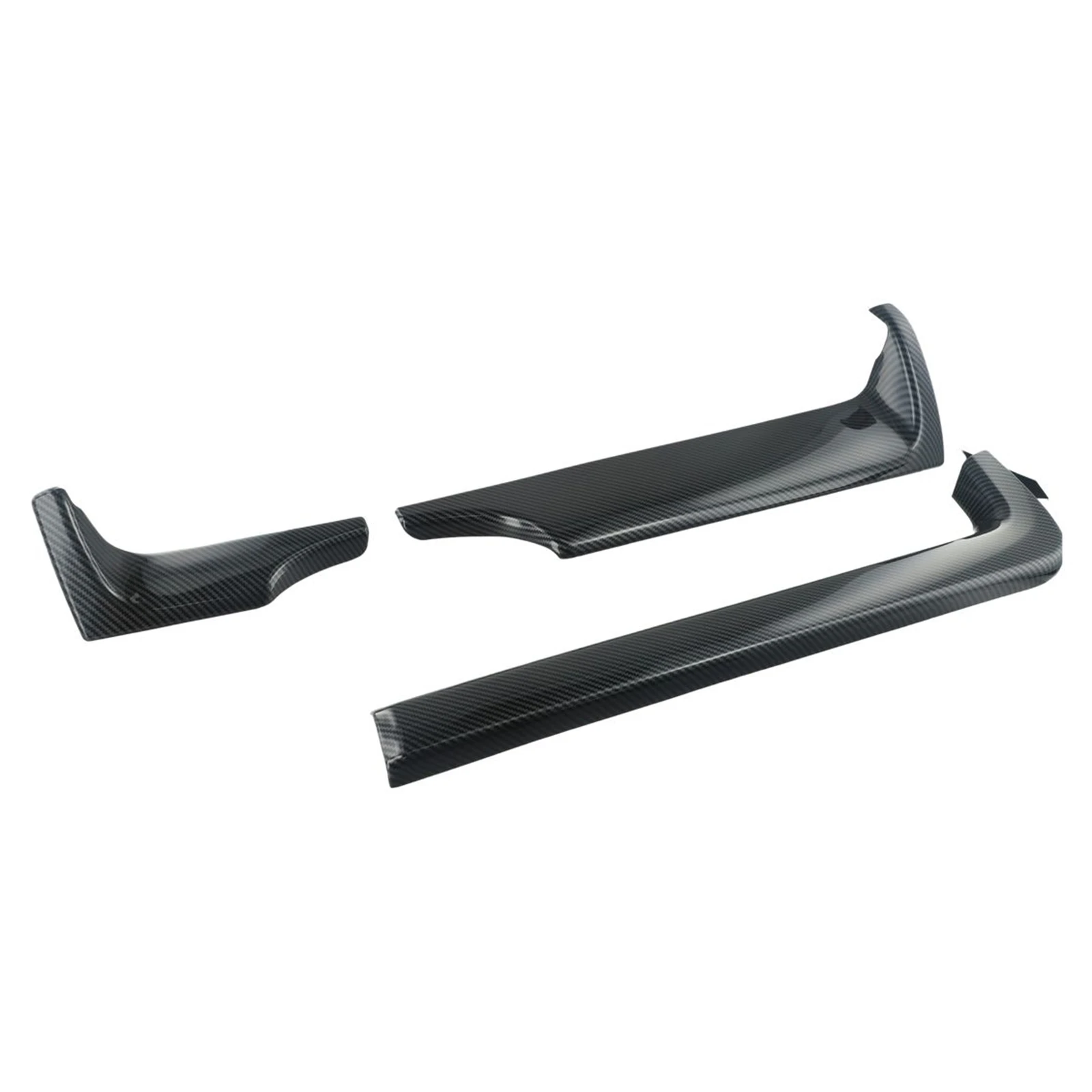 

Durable Cover Trim Part ABS Accessories Black Carbon Fiber Cover Trim Dashboard For Hyundai IONIQ 5 2022+ Frame