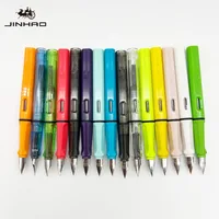 5/10 PCS JINHAO 619 Fountain Pen Colorful Student F EF Ink Pen High Quality Calligraphy Pen Stationery School Office Supplies 2
