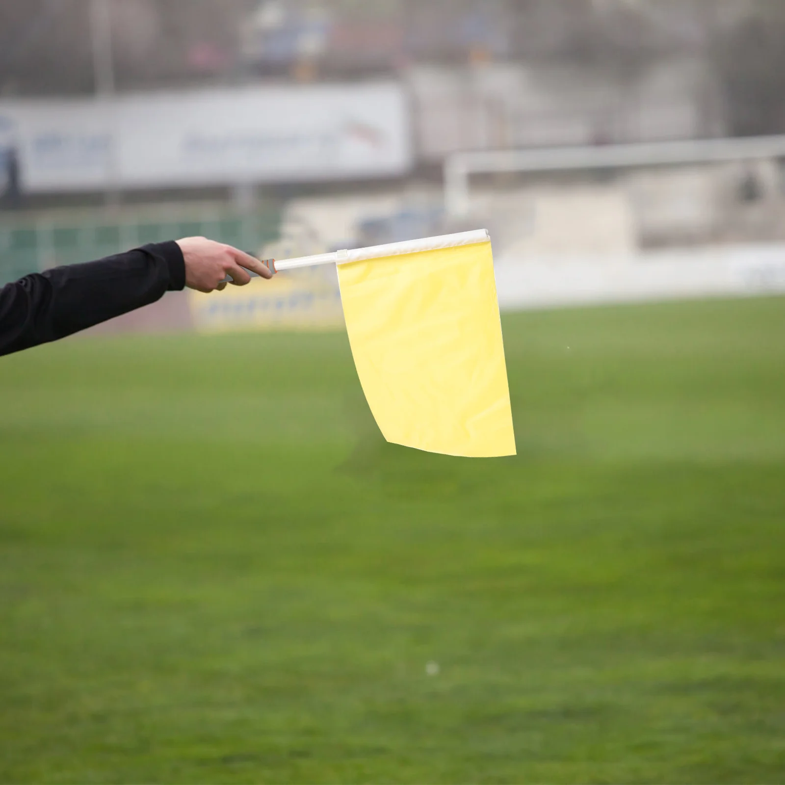 

Флаг рефери 2 шт., флаг с пластиковой ручкой, флаг управления сигналом, флаги многоразового использования