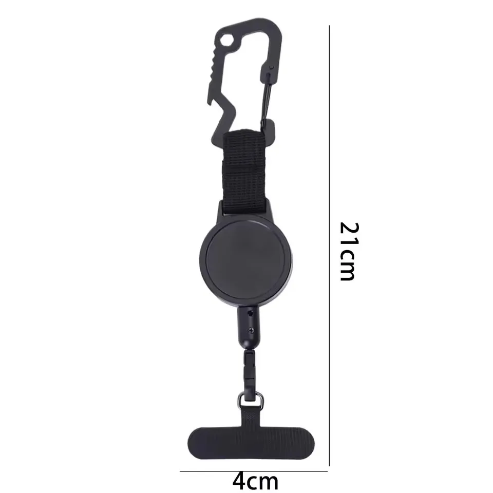 Retractable Anti-Theft Phone Holder with Belt Clip