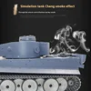 2.4g Remote Control Tank Camouflage Tiger Heavy Remote Control Tank  Emission Sound Mimicking The Real Model Boy Birthday Gift 4