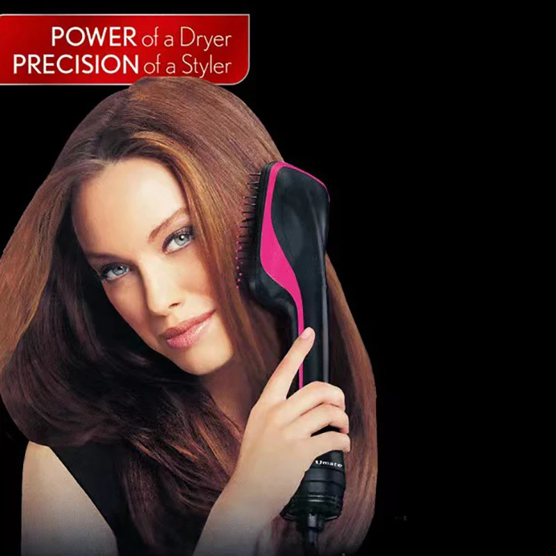 

Hair Dryer Brush One Step Hair Blower Brush Electric Hot Air Brush Travel Blow Dryer Comb Professional Hairdryer Hairbrush