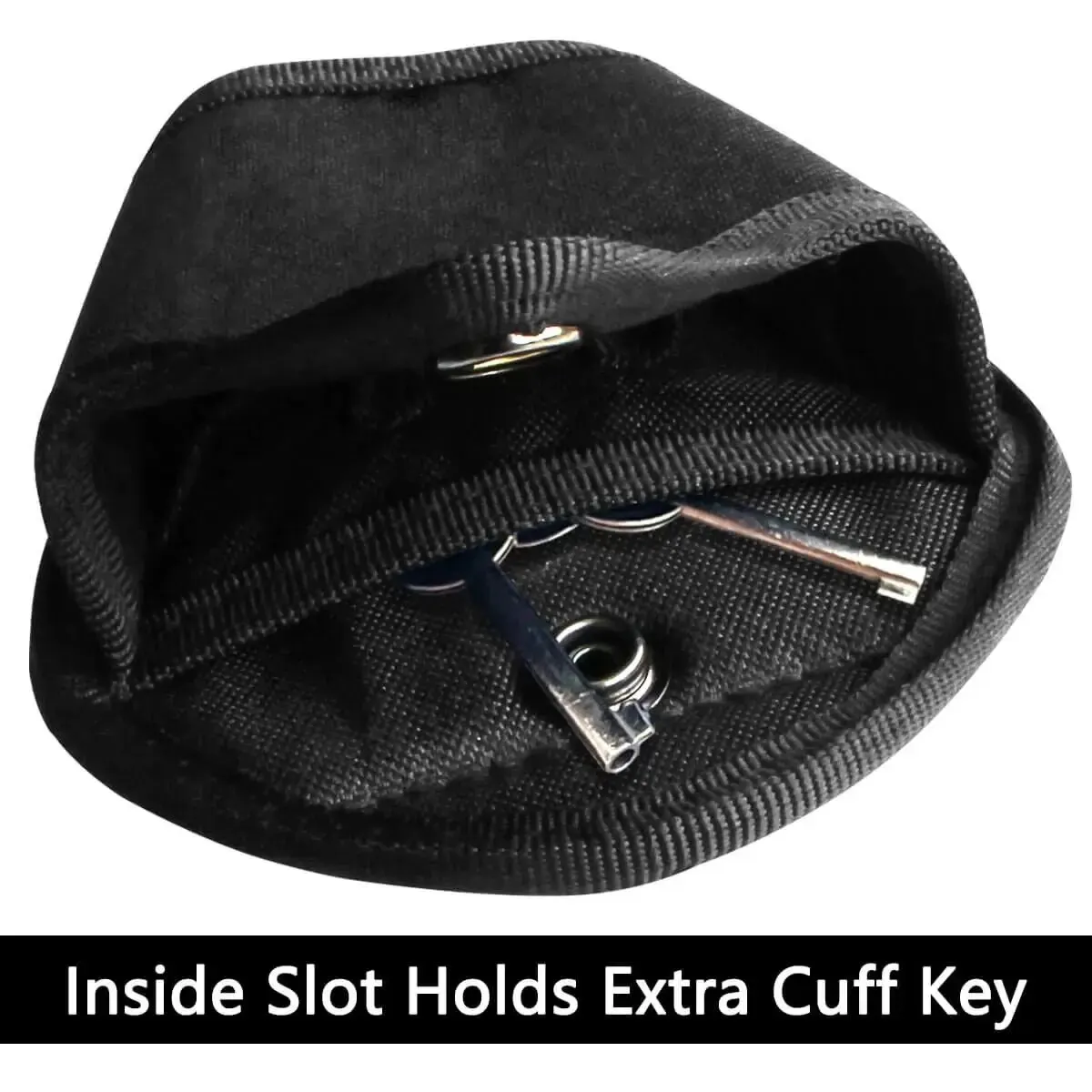 Handcuff Holder Tactical Handcuff Case Officer Waist Pockets Security Accessories Bag Fits 2inch Duty Belt Open Top Quick Pull