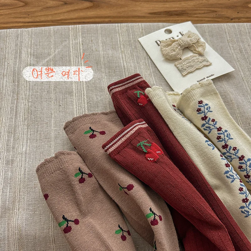 children's socks autumn and winter girls cotton baby accessproes ملابس اطفال одежда для новорождëных bebê 7 Sdb8583baaf56433e94cec5533370e56cw