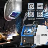 200A MIG Welder,Gas Gasless MIG Welding Machine, 110V/220V Dual Voltage multiprocess welder(Grey) 3