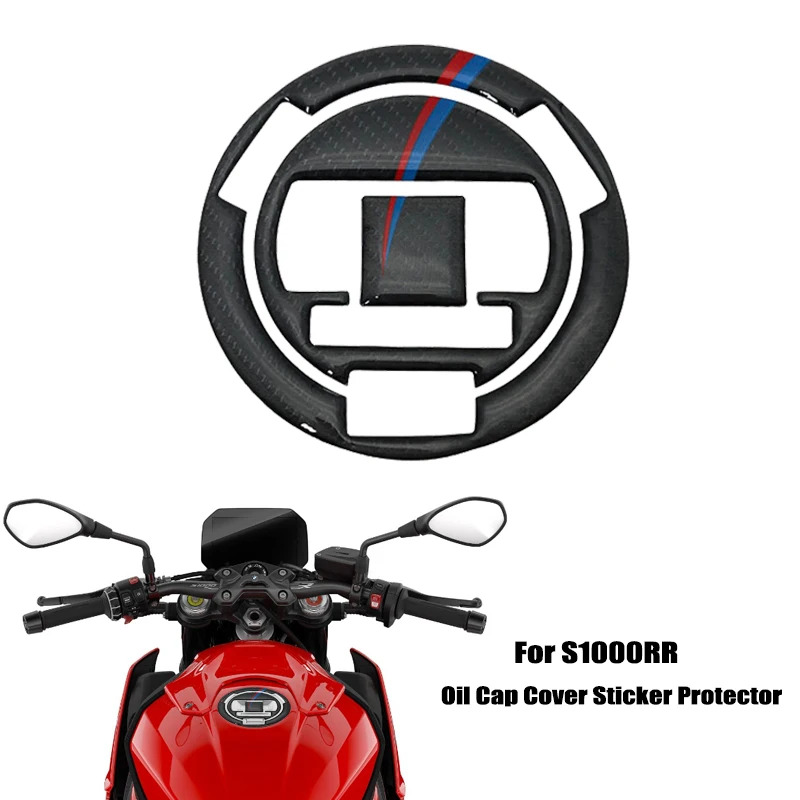 

S1000RR Fuel Tank Pad Decals Gas Oil Cap Cover Sticker Protector For BMW S1000 RR HP4 S 1000RR S 1000 RR 2019-2021 Motorcycle