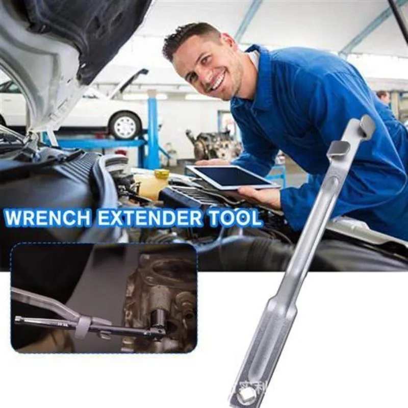 

Universal Wrench Adaptor Extension Rod Socket Extension Bar Extra Long Torque Adaptor Wrench Extension Ultra Thin Torque