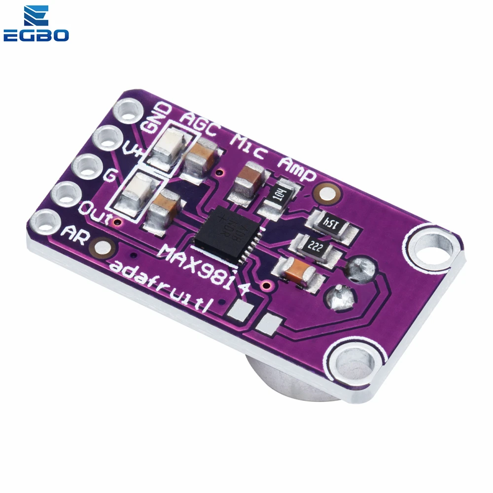 Verkauf von Schallsensormodul, Schallsteuerungssensor, MAX4466, MAX9814, Schaltererkennung, Pfeifenschalter, Mikrofonverstärker für Arduino – Detail 12