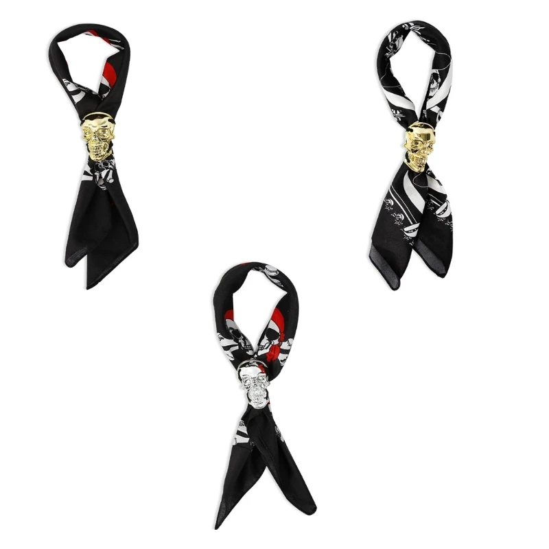 

Skull Buckle Uniform Tie for Boys Girls School Children Uniform Accessories