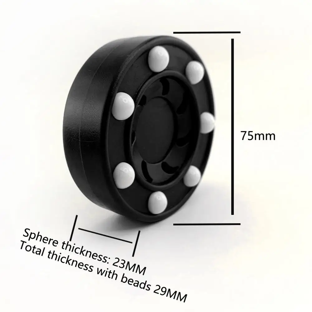 Roller Hockey Good Resilience Professional Entertainment Straight Row Roller Hockey Training Puck Adult Fitness Accessories hockey puck