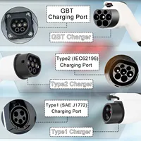 Portable EV Charger Type2 IEC 62196 / GB/T Plug Connector 3.5KW 16A 1Phase Type 1 Wallbox Charging Station for Electric Vehicle - Image 2