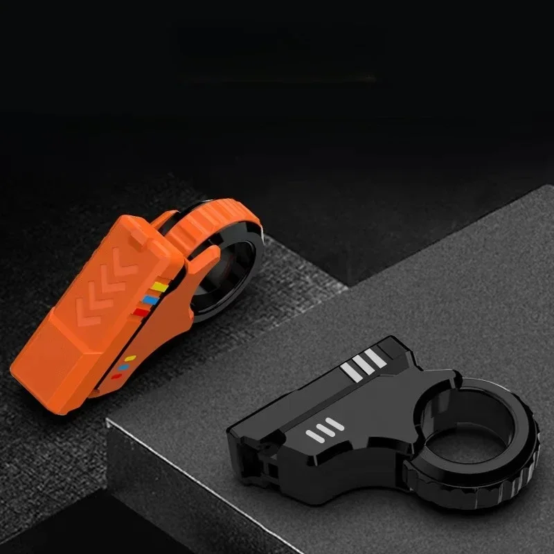 Rotary Finger Sliders Fidget Toys Office Pressure Relief Slider Ratchet Finger Fidget 3D Printed Fidegt Toys Fingertip Textured