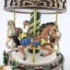 Carousel Music Box Christmas Gift Creative Resin Crafts Ornaments Hundred tone box 3