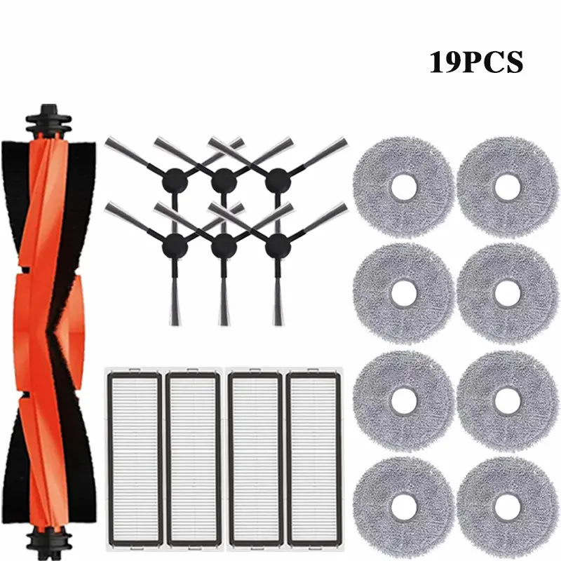 For Xiaomi Robot Vacuum S20+ / S10 Plus / B108GL / B105 Parts Accessories Main Side Brush Hepa Filter Mop Cloth Replacement - Image 11