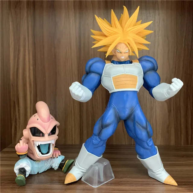 44CM Anime Dragon Ball Z Characters Trunks Super Saiyan Mannequin Model Pvc  Action Toys Gk Statue Series Doll Collection Gift - AliExpress