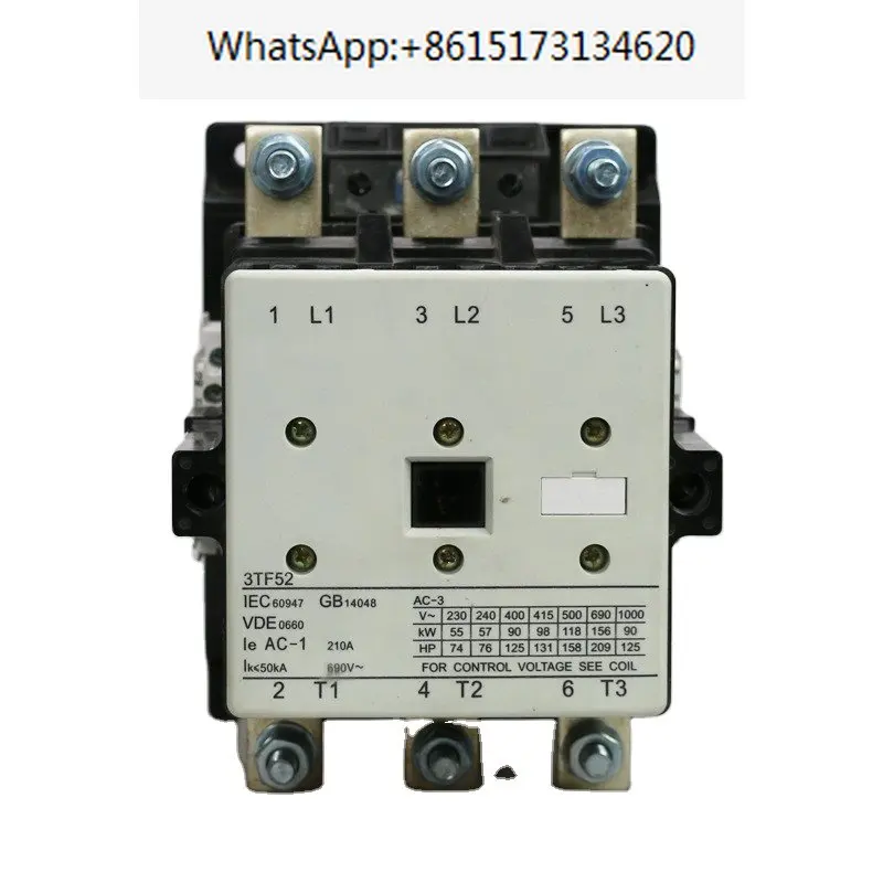 

3TF52 (CJX1-170) AC contactor manufacturer directly sells 380V/220V/110V/36V/24V