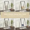 A-shaped Strong Load Bearing Anti-deformed Hammock Chair Stand Swing Seat Metal Support Rack 4