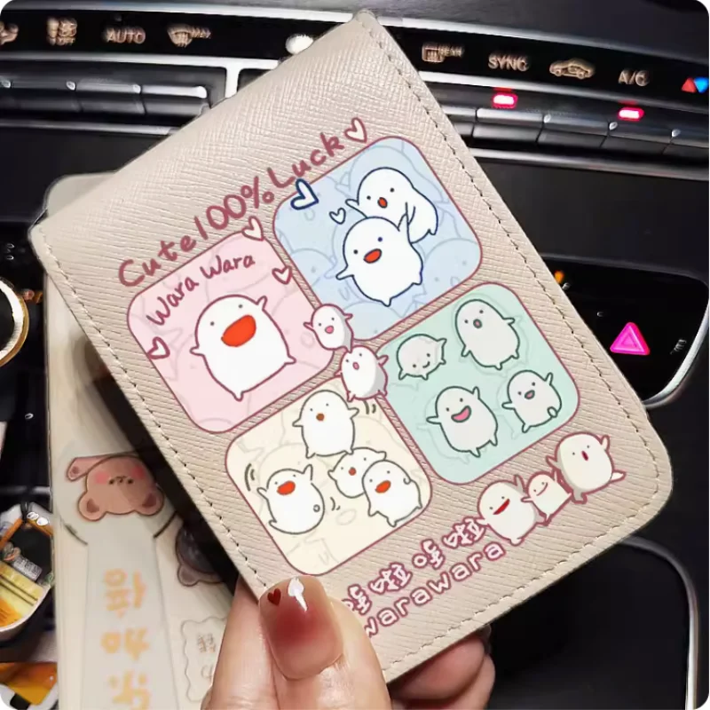 Anime The Boy and the Heron Fashion Wallet PU Purse Card Cash Holder Bag Cosplay Gift B1415