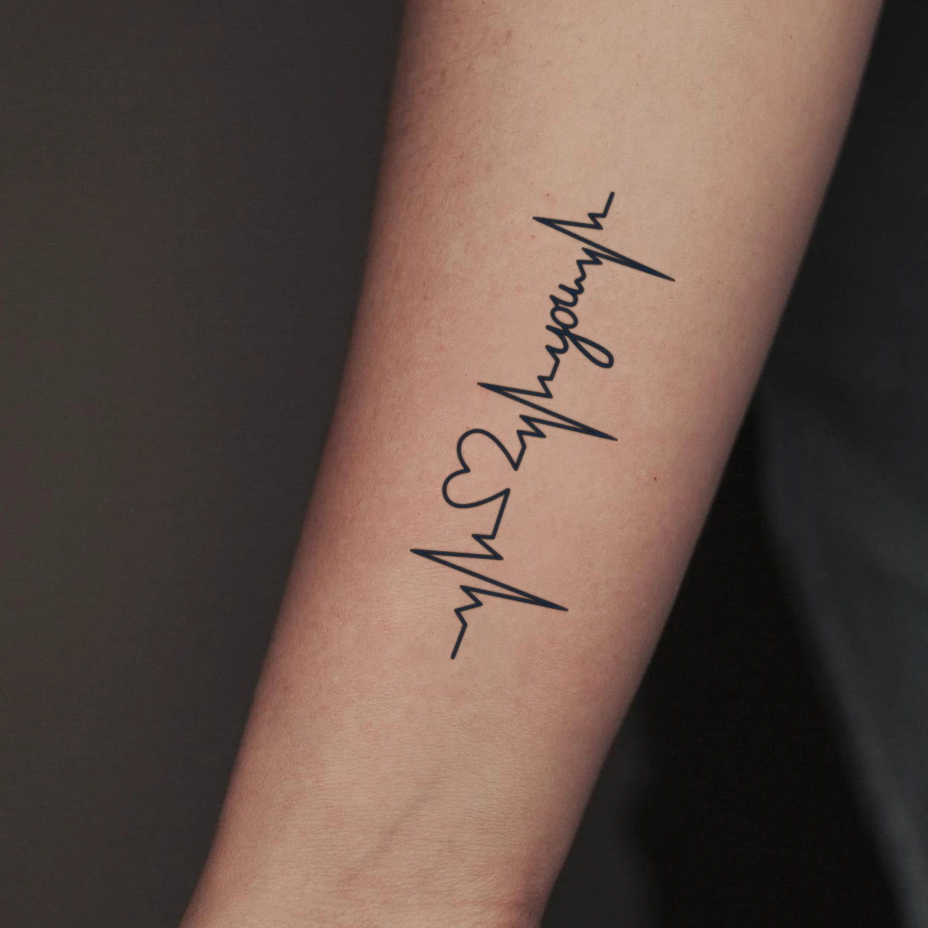 Tatuaggio Temporaneo Amore Battito Cardiaco (Set Di 3) - Italia - Foto 14