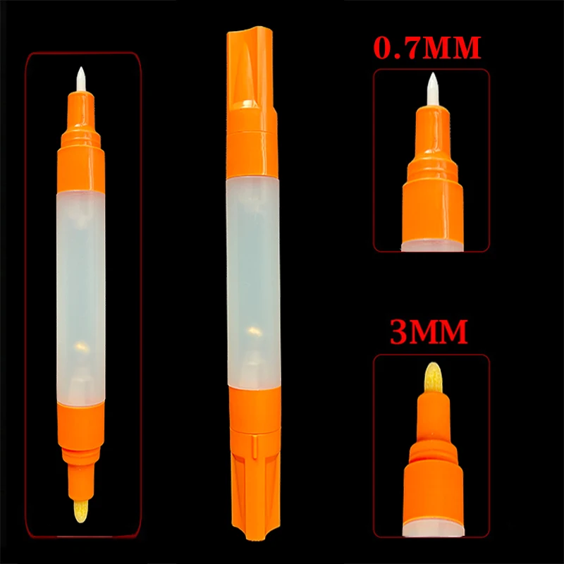 Plastic Empty Pen Rod 0.5/0.7/3/4.5/6.5/8/10/15/30mm Barrels Tube for Graffiti Pen Liquid Chalk Markers Paint Pen Accessories