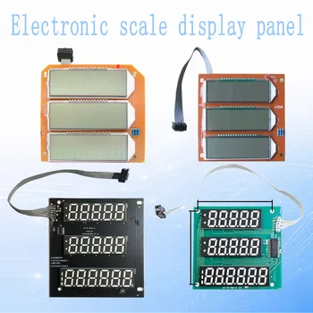 Accessori per Bilancia Elettronica, Schermo Display, Circuito Stampato, Display LED LCD con Lettere Rosse e Testo Nero, Prodotto in Cina