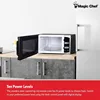 Magic Chef 1100 Watts Stainless Steel Digital Programmable Countertop Microwave, 1.6 Cubic Feet 5